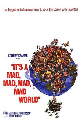 movie poster for It's a Mad, Mad, Mad, Mad World