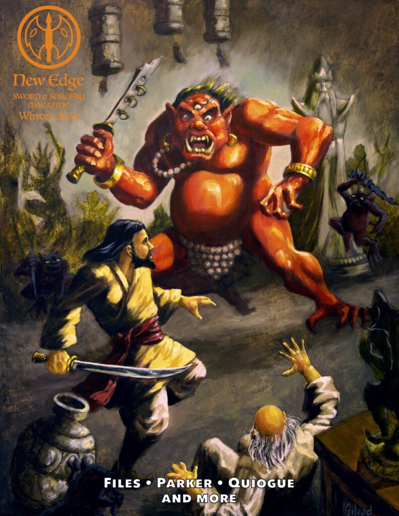 Cover of New Edge Sword & Sorcery Magazine, Winter 2023 (Vol. 1, No. 2)