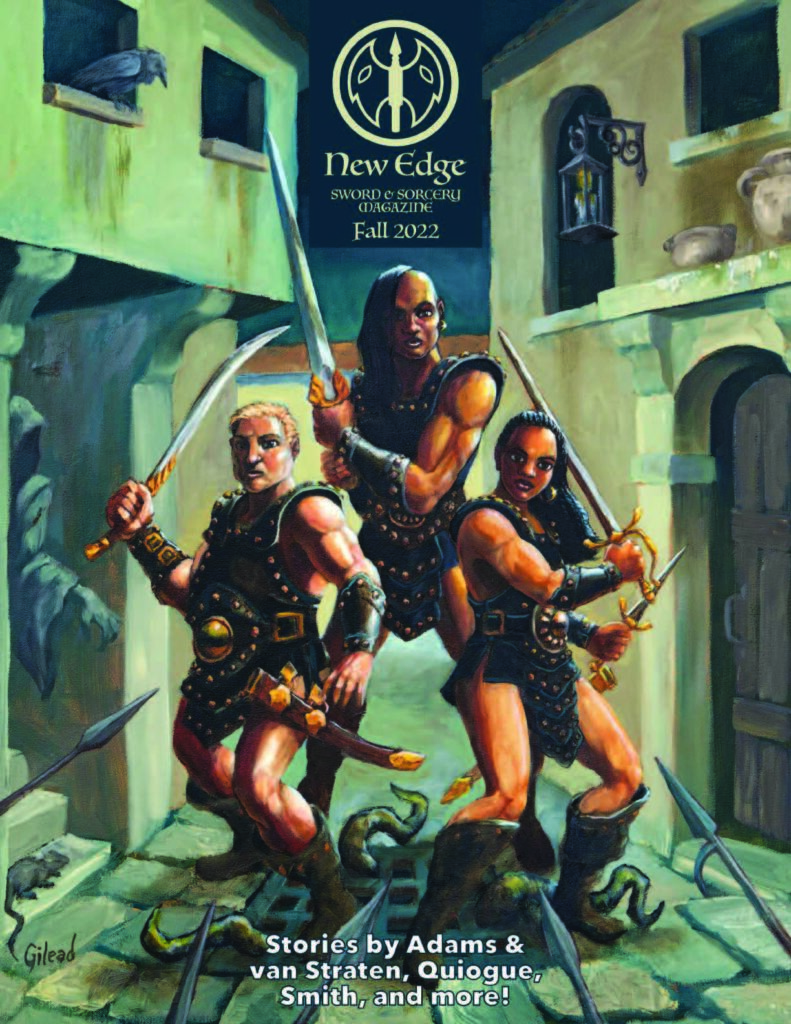 Cover of New Edge Sword & Sorcery Magazine, Fall 2022 (Vol. 1, No. 0)