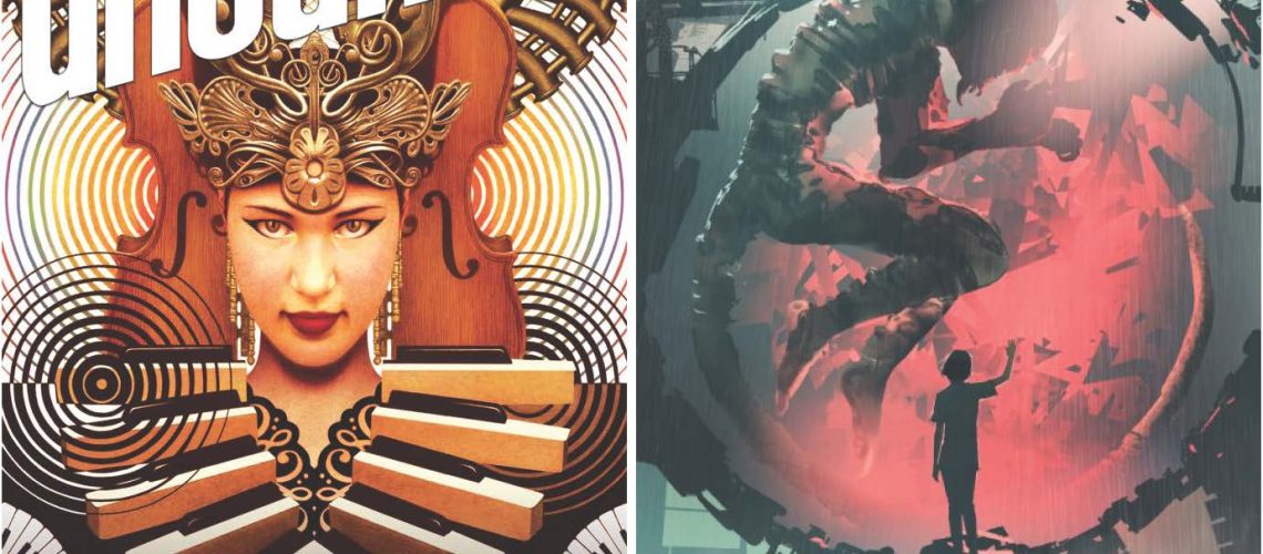 Cover of Uncanny Issue 60, cover art by John Picacio; and Lightspeed Issue 172, cover art by Tithi Luadthong (aka Grandfailure) / Shutterstock .