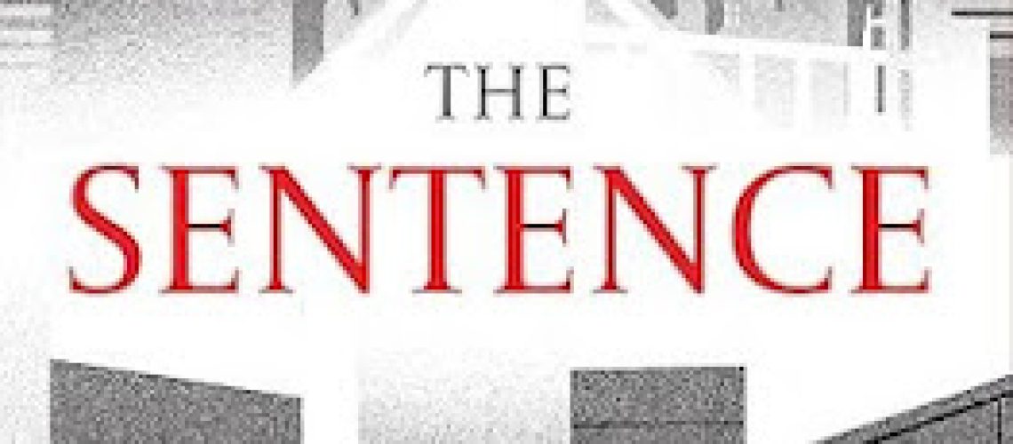 Cover of The Sentence, by Gautam Bhatia, featuring an abstract cityscape.