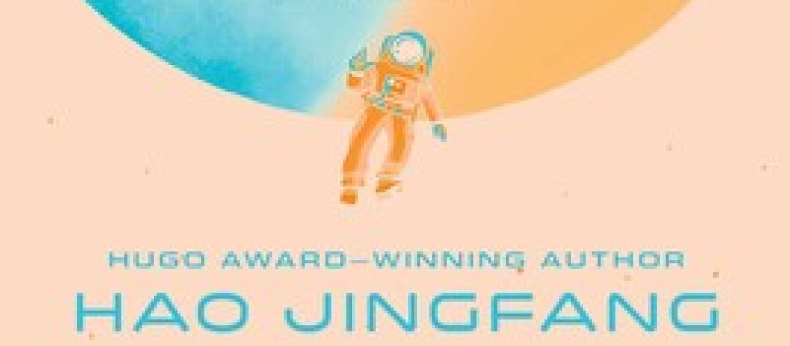 Cover of Jumpnauts by Hao Jingfang. Features two astronauts holding hands and another in the distance.